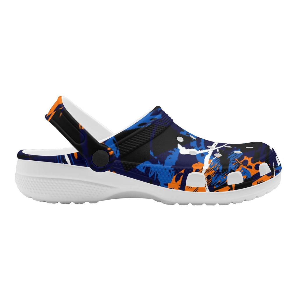 Breathable Printed Garden Clogs EVA Lightweight Slip On Shoes Women Men Beach Pool Bathroom Home Summer Sandals Daily Sandals