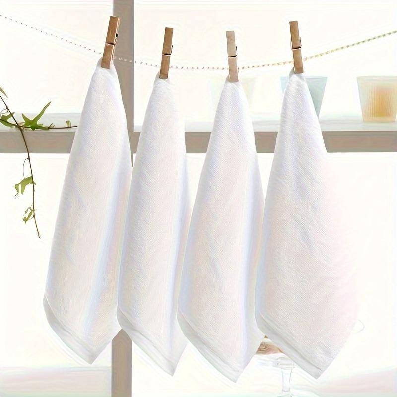 10pcs Square Cloths, Multifunctional Durable Home Towels,Suitable for Family, Hotel, Camping Bathroom Supplies And Cleaning Rags