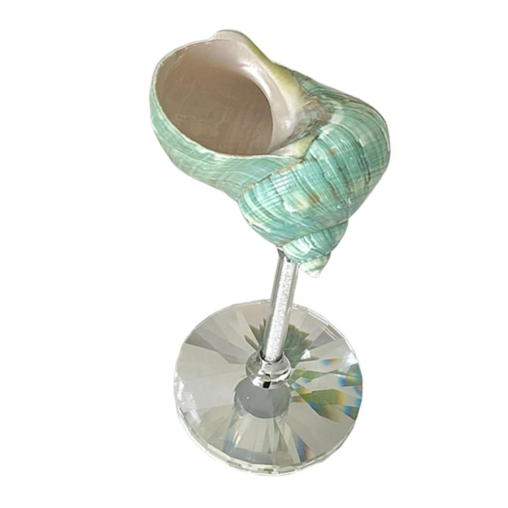 Wijnglazen in Schelpvorm Sapglas Kopje Creatief Multifunctioneel 2x7inch voor Moederdag Elegante Accessoires Handgemaakt