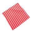Factory Customized Two-color Striped Kitchen Small Square Towel Dishwashing and Household Cleaning Towel