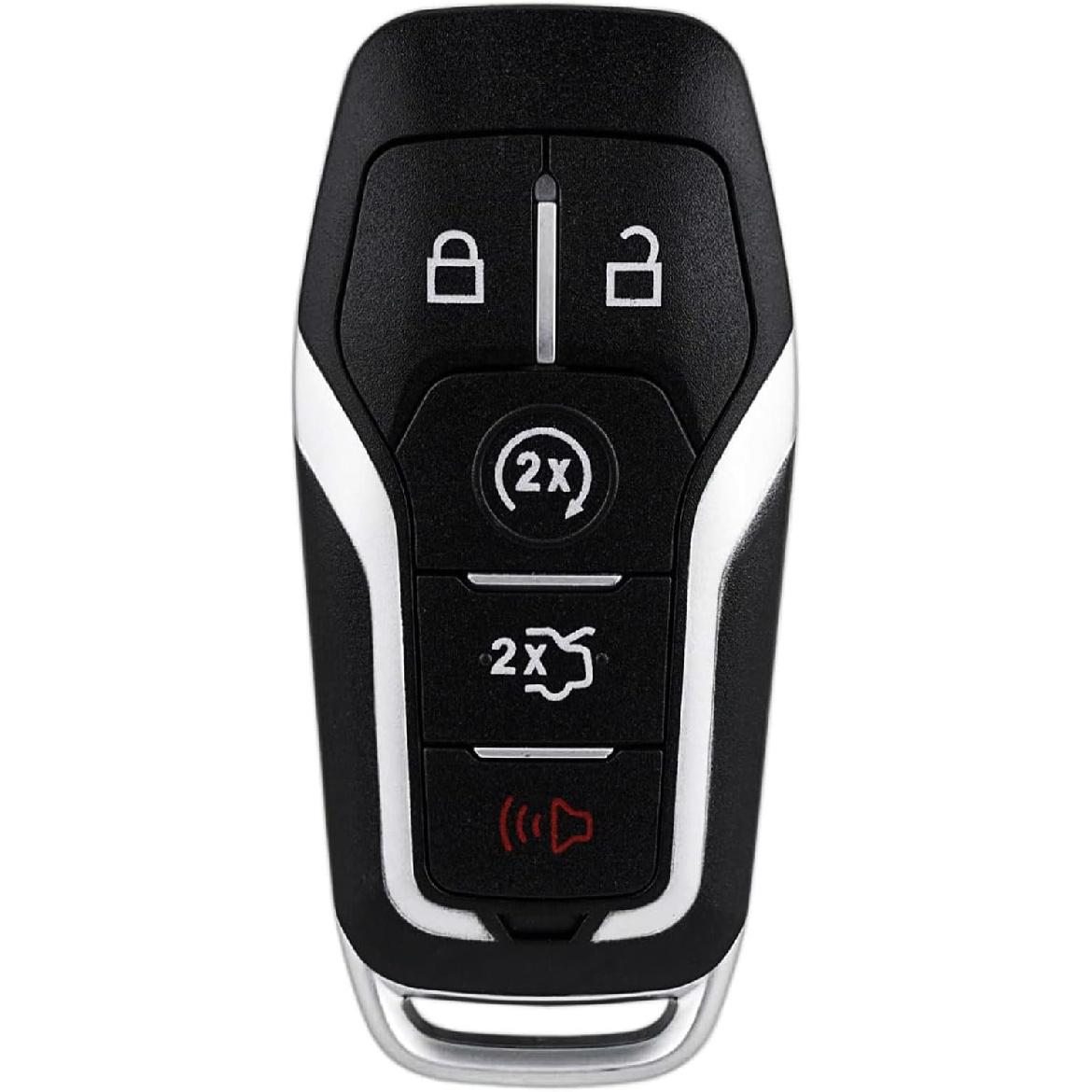 Self-Programmable Replacement for Proximity Smart Key Fob Compatible with 2015-2017 Edge Mustang,2016-2017 F ord Explorer,2013-2016 Lincoln
