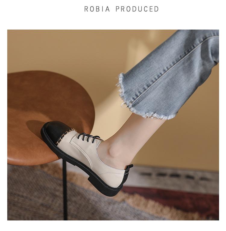 Mocasines Mary Jane de Encaje con Suela Gruesa, Tacón Grueso y Suela Blanda para Mujer Weiwei.