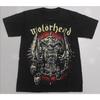 2026 Motorhead Comic Stil Rock Metal Kurzarm Sommer T-Shirt High-street Baumwolle Ist für Männer und Frauen Top Y2k