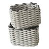 Convenient Cotton Rope Storage Basket Handwoven Cotton Rope Woven Organization Baskets Portable Storage Container