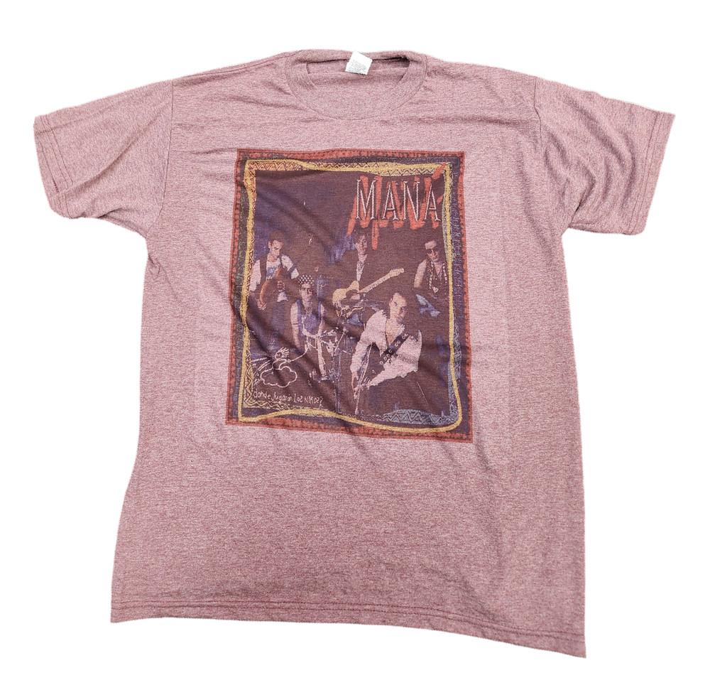 

vintage graphic mana burgundy shirt soft style Unisex T-Shirt L