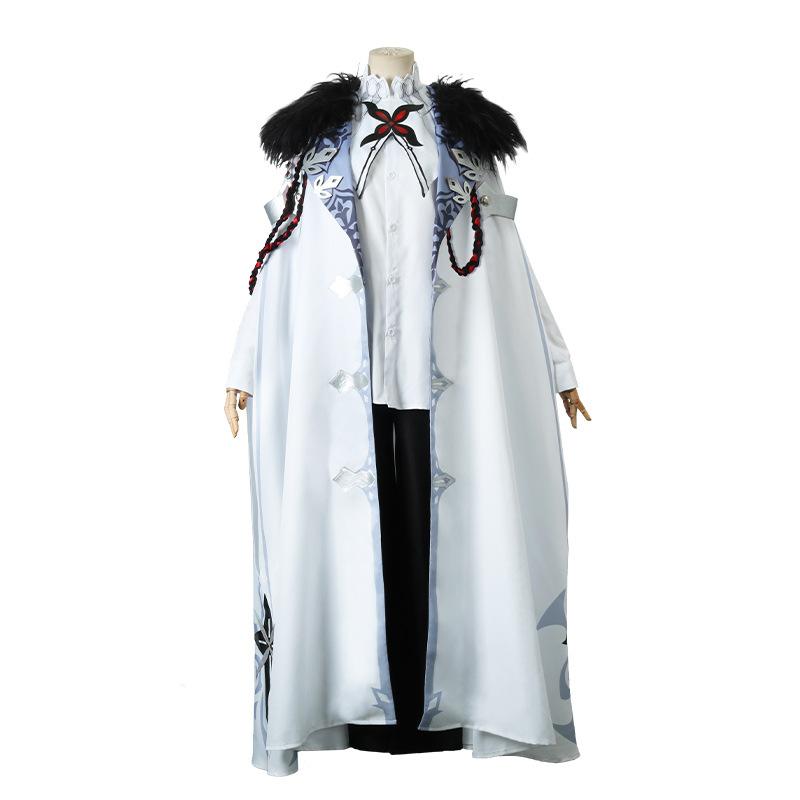 Game Anime   Fatui The Knave Arlecchino Cosplay Cloak Halloween Clothes Uniform New Skin