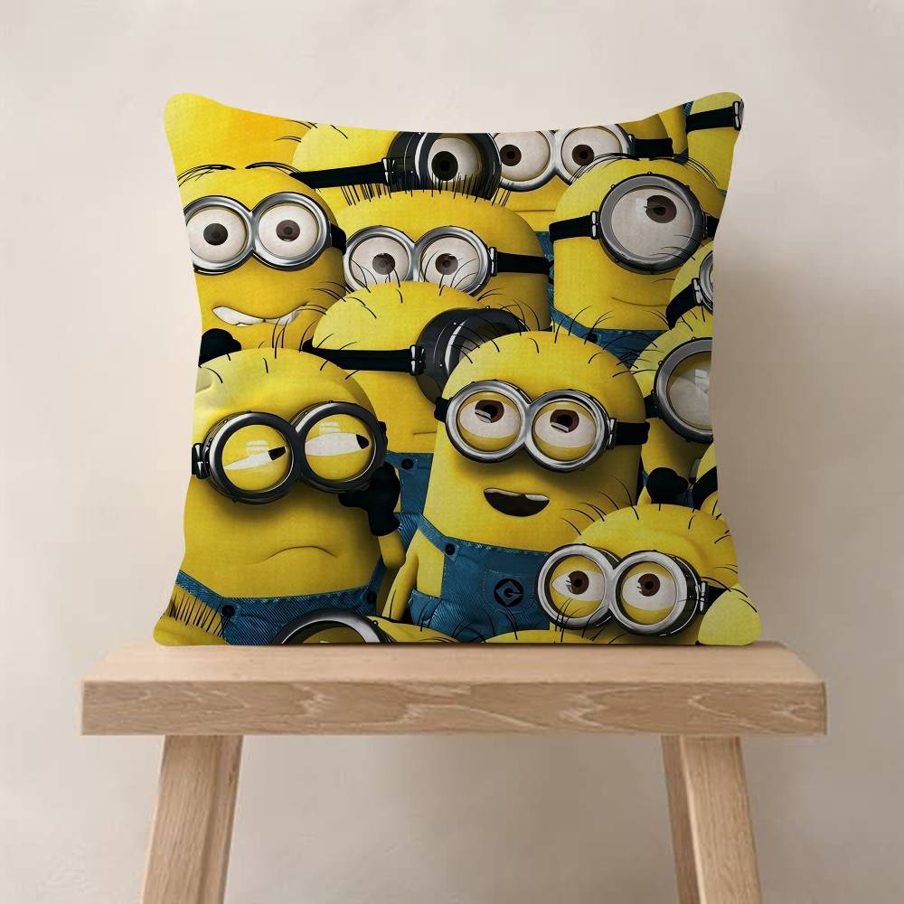 Classic Movie MMinion Yellow Banana Cushion Cover Decorative Pillow Sofa Home Decor Case Pillow Cases