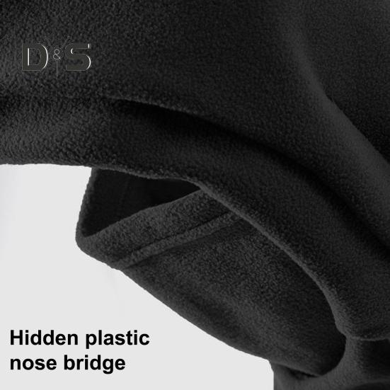Cycling Face Guard 4-In-1 Windproof Winter Warm Cold Weather Full Cover Men Women Outdoor Neck Gaiter Balaclava Hood Bandana Scarf
