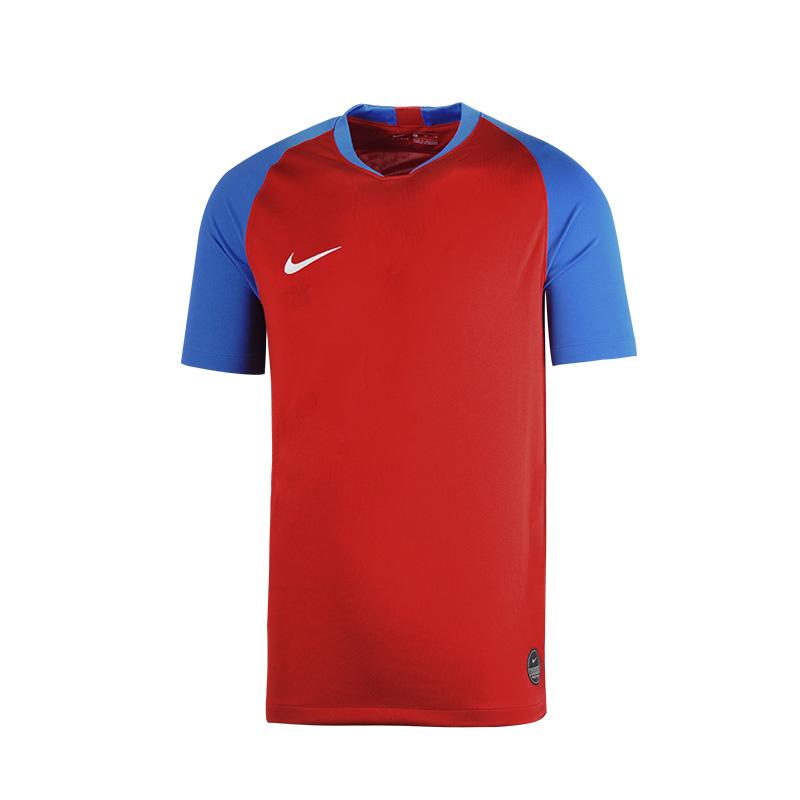 New Nike SS25 T Shirt Men's Red/Blue AR4693-611