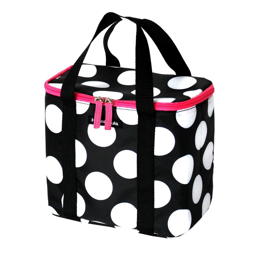Hannah Hula Shopping Cooler Bag Black Dot TNS-WC-13
