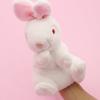 Take Off Hand Puppet Rabbit (White)