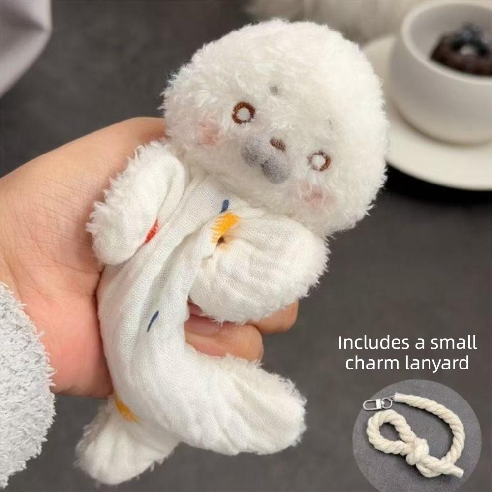 

Soothe Cute Seal Hanging Rope Dolls Hanging Rope Funny Sensory Stress Relief Dolls Bean Bag Seal Bean Bag Gift