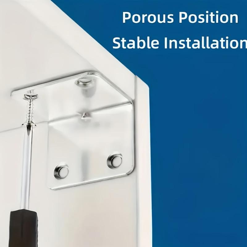 High quality metal corner code bracket 90° corner code laminated furniture board wooden furniture connection cabinet with screws