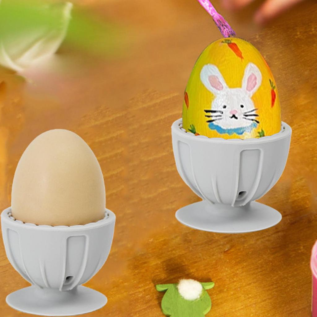 Egg Scrubber for Fresh Eggs Kitchen Utensil Silicone Multipurpose Washer gray