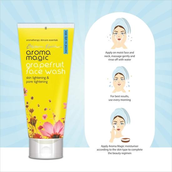 Aroma Magic Grapefruit Gesichtswaschgel, 50ml (2er-Pack)
