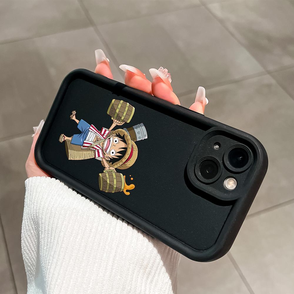 Scări pătrate din silicon moale, model de desene animate, acoperire completă, protecție pentru cameră, husă rezistentă la șocuri pentru iPhone Infinix Tecno Vivo