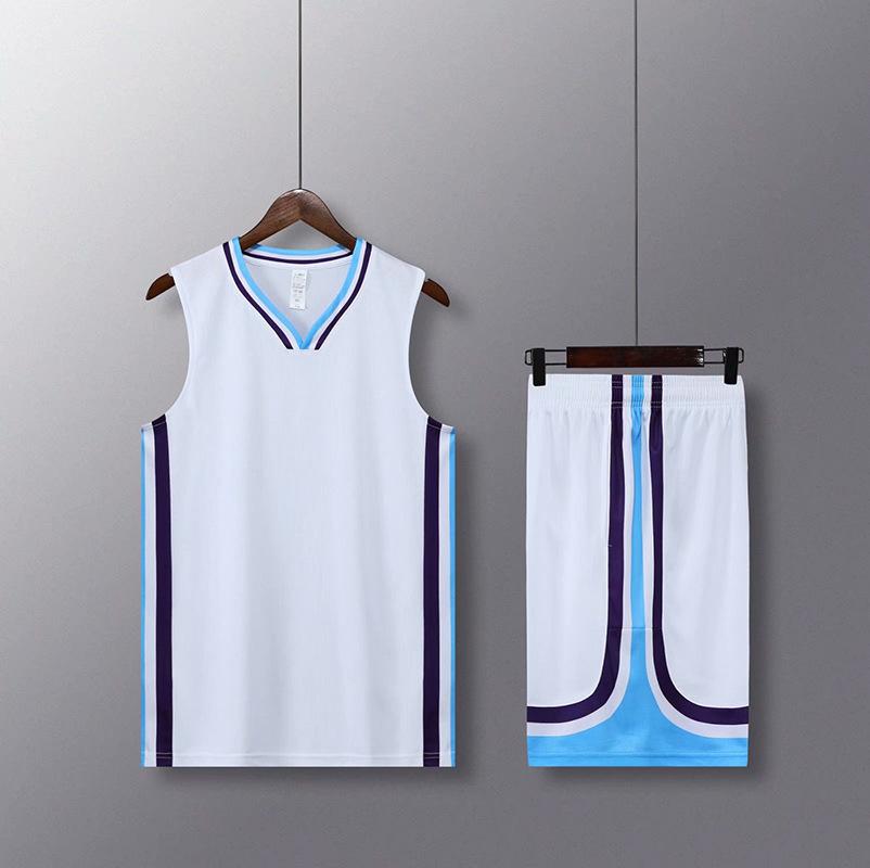 New Guangdong team basketball jersey light board jersey training jersey logo team jersey competition jersey printing wholesale L белый