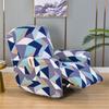 Geometry Printed Flower Stretch Lazy Boy Sofa Cover Recliner Cover Chair Covers For Leather Living Room Recliner Chair Slipcover
