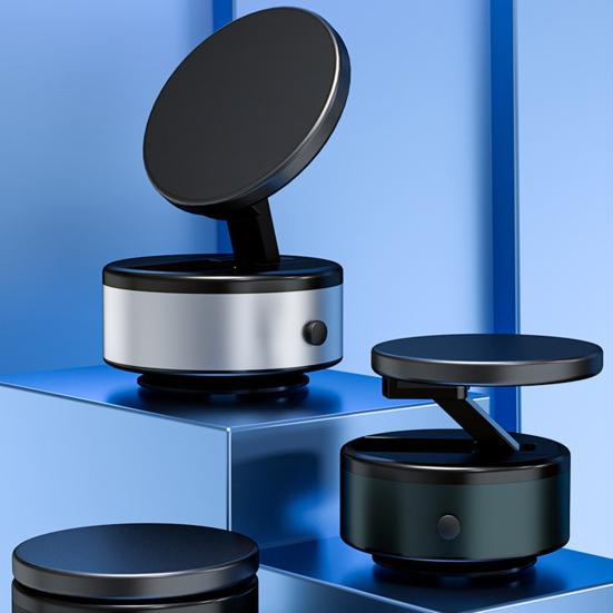 Suport pentru telefon cu aspirație magnetică pentru mașină Suport pentru telefon cu aspirație inteligentă electrică, 360 de grade