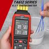 K  J   T Type Thermometer 4 Channels Digital Thermocouple Thermometer 5000 Group Data Storage VA Color Screen with