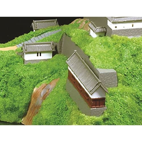 Doyusha 1/350 Japanese Castle Standard Gifu Castle Plastic Model S-27 Molded Color
