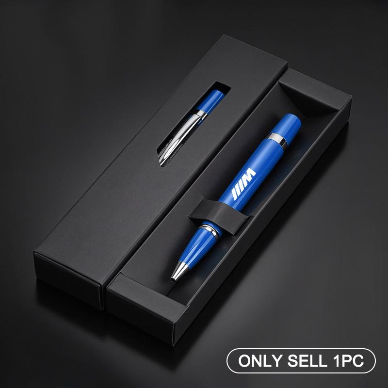 Luxury Customized Metal Signature Pen Durable Gel Pens Business Ballpoint Pen Gifts With Box for BMW M 50th Anniversary X1 X2 X3