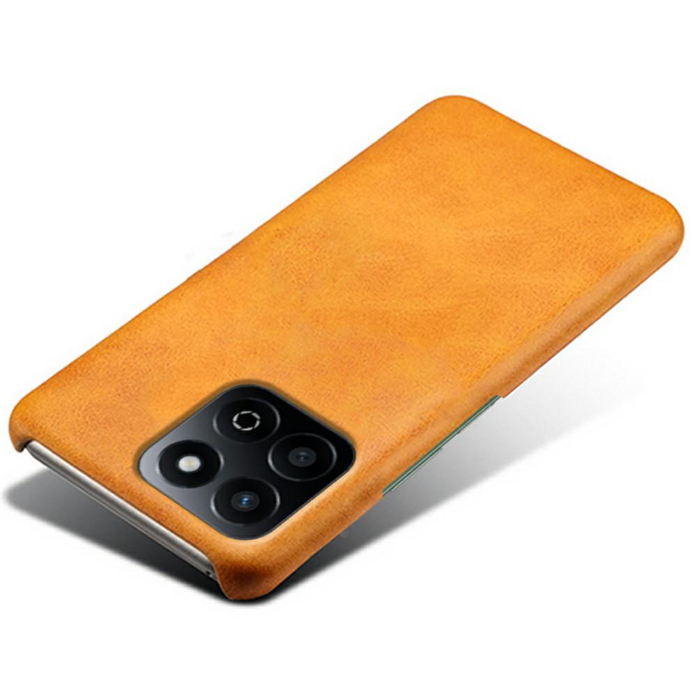 For Honor Play 60 Plus 5G Case Calf Texture PU Leather Hard PC Protective Phone Cover