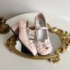 Fashion Fashion JK Women Mary Jane Shoes Causal Shallow Butterfly-knot Shoes Ladies Spring Autumn Luxury Elegant Lolita Shoes Female