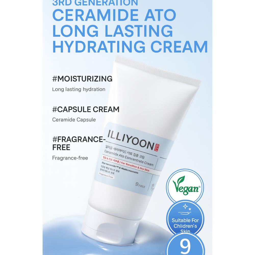 ILLIYOON Ceramide Ato Lotion 350ml, 508ml/ Ato Koncentrovaný krém 200ml, 500ml