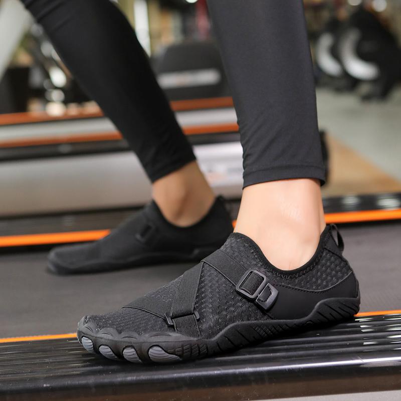 Comprehensive Training Shoes Indoor Fitness Shoes Treadmill Yoga ******** Rope Shoes Shock Absorption Squat Deadlift