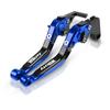 Brake Clutch Levers Motorcycle CNC Adjustable Expandable Brake Clutch Levers Handlebar Grips For Tricity