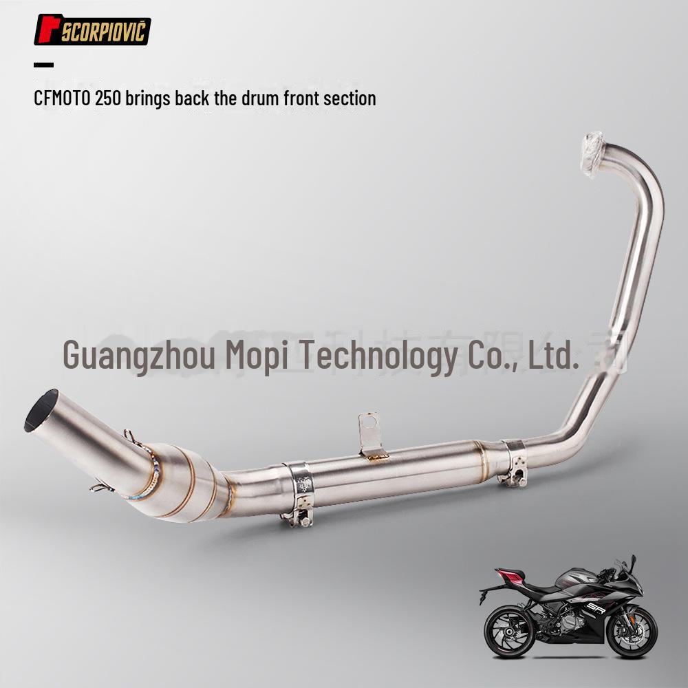 

Комплект для модификации выхлопной трубы CFMOTO 250SR NK250 — неразрушающая установка