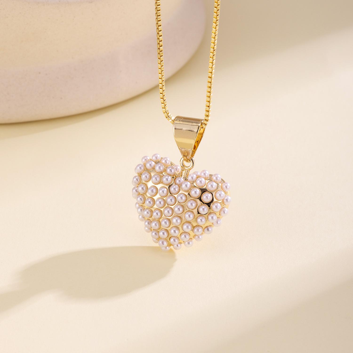 

Nidin Romantic Crystal Moon/Star/Heart/Round/Water-drop Pendant Necklace For Women Anniversary Party Gift Wedding Bridal Jewelry