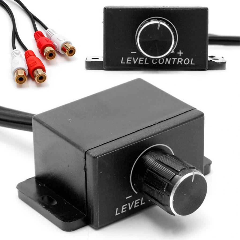 Powerbass ganancia 1-con cable de control remoto de nivel bajo control remoto