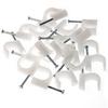 Volda Round Steel Nail Cable Clips