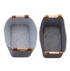 Contemporary Felt Wood Storage Bag Large Capacity Firewood Carriers Essential for Warm Fireplaces and Outdoor Activities
