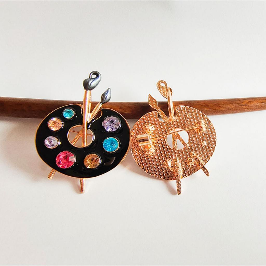 Enamel Color Brooch - High-end, Sophisticated Pin
