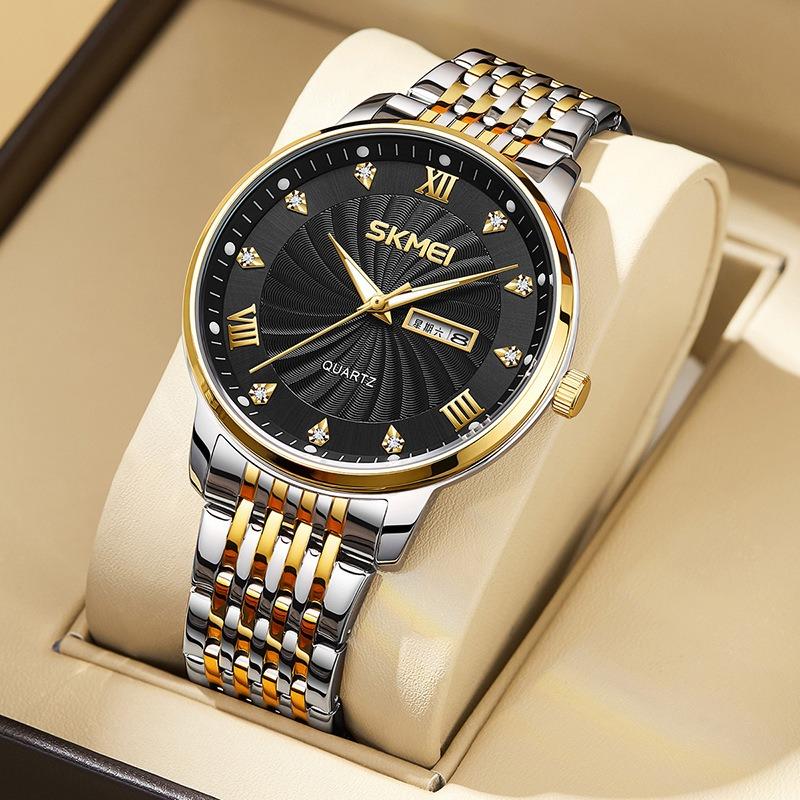 Quartz Watch Business Fashion Quartz Men's Premium Waterproof Calendar Quartz Men's Watch