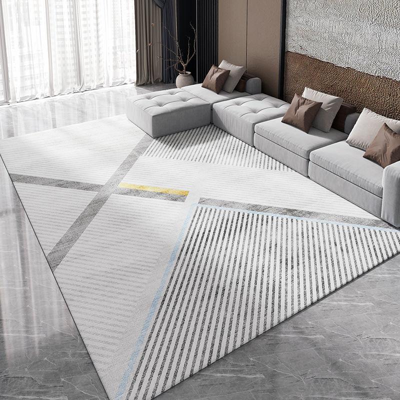Nordischer grauer Teppich Wohnzimmerdekoration Schlafzimmer Große Fläche Lounge-Teppich Zuhause Kaffeetische Bodenmatten 200x300 Raumdekoration Modern