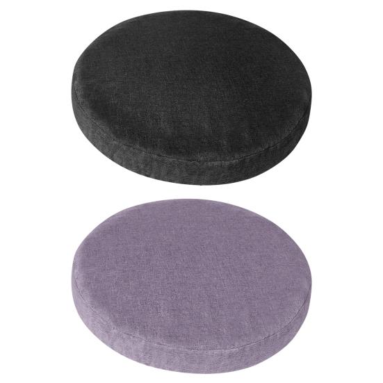 Round Chair Cushion Wavy Sponge Core Cushion with Removable Washable