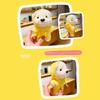 Bag Hanging Bear Plush Keychain Wear Hoodies Animal Plush Car Keyring  Kid Girls