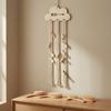 2 Pcs Wooden Cloud Hair Clip Organizer with Princess Headband Accessories, DIY Storage Hanging Pendant for Office Home Desktop Tabletop