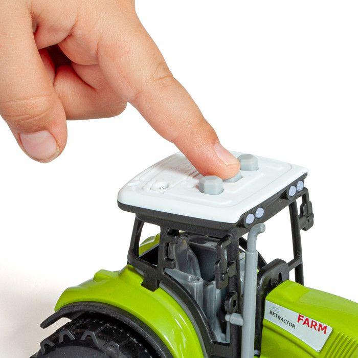 Jeu de ferme - Moltó - Tracteur sonore - 12 pièces - Mixte - À partir de 3 ans