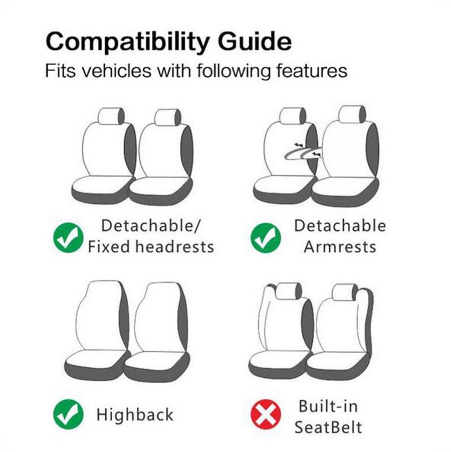 New Luxury PU Leather Auto Universal Car Seat Covers For Gift Automotive Seat Covers For Most car Seats Waterproof...
