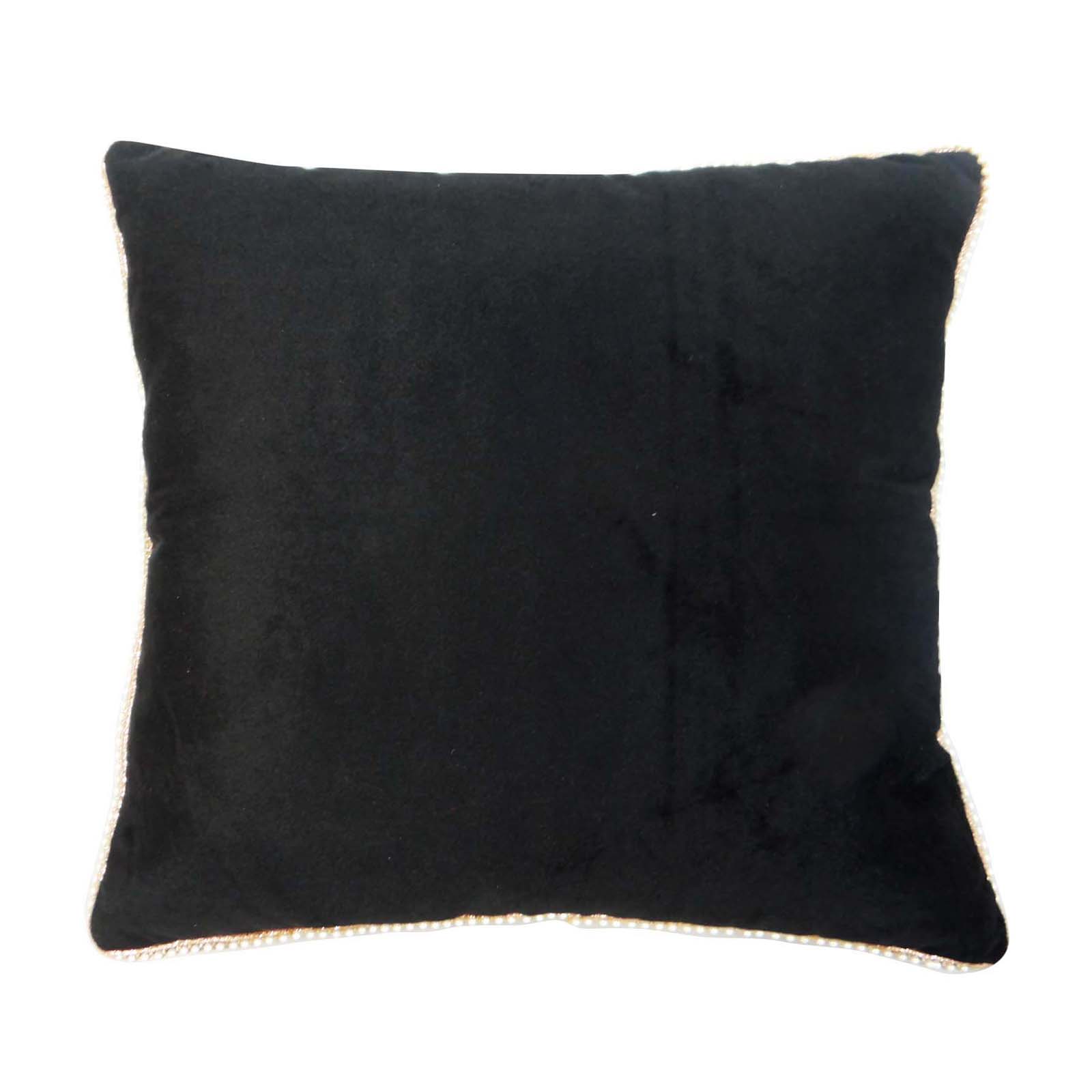 

Decorative Cushion Cover Purple Sofa Home D cor Throw Pillow Velvet Case 12 X 12 16X16 чорний