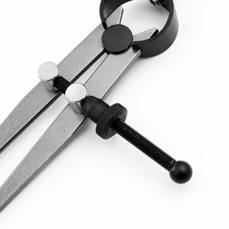 Adjustable Carbon Steel Leather Marking and Edge Creasing Tool for DIY Leathercraft
