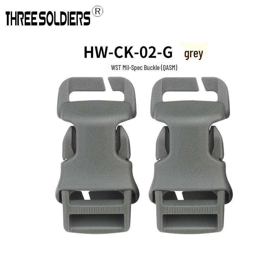 

2.5CM Webbing Tactical Vest Backpack QASM Buckle Set (2 Pieces) Default Option