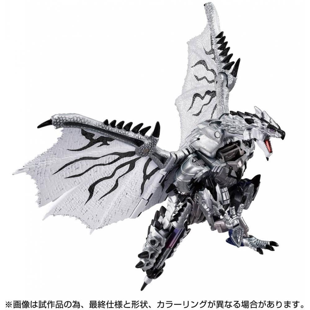 SynergeneX Transformers X Monster Hunter  Silver Liolaeus Prime