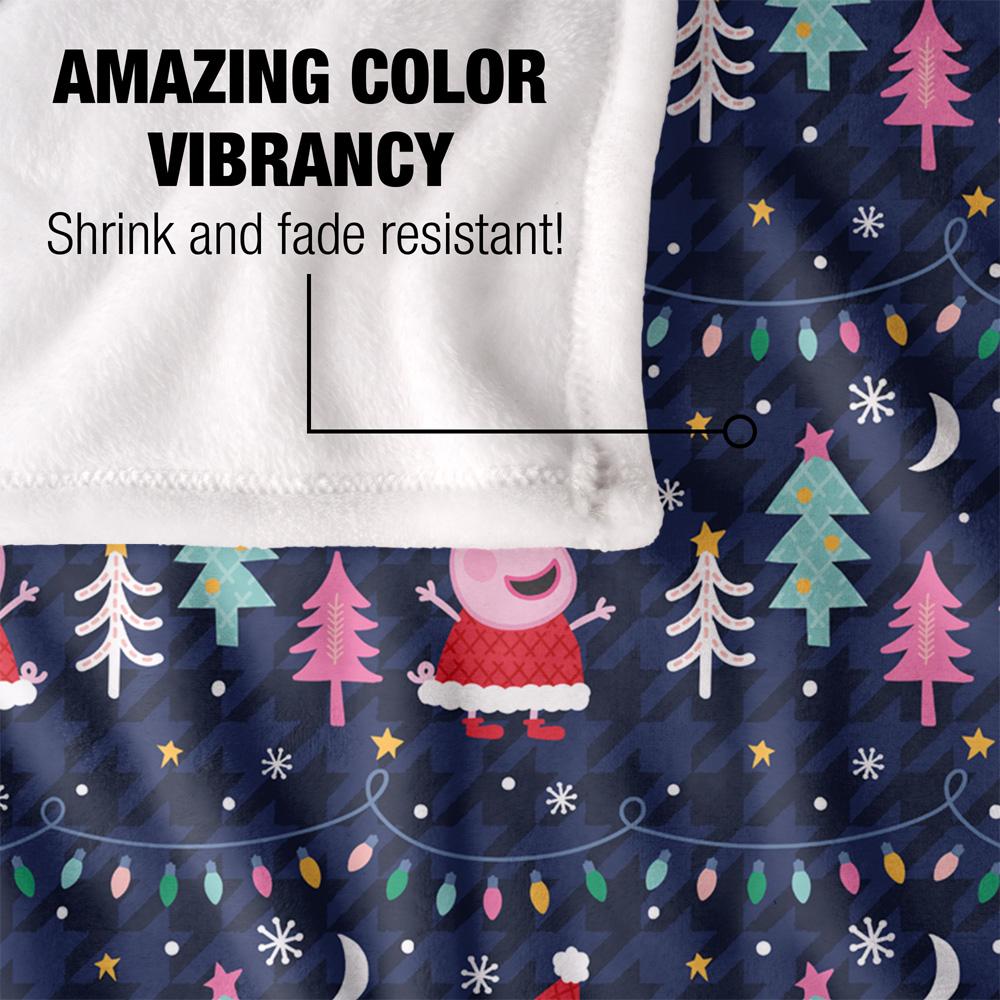 Peppa Pig Santa Outfit Blanket