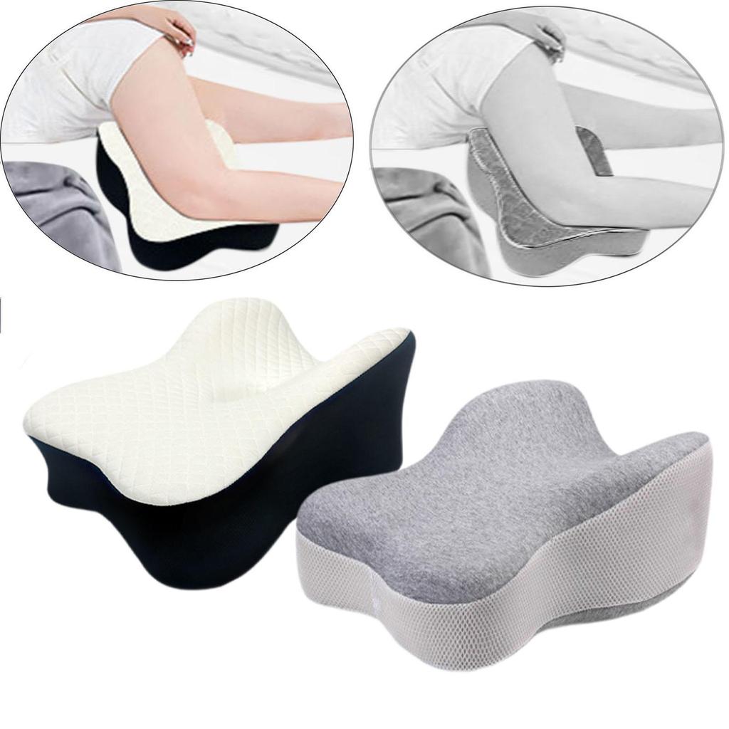 Leg Support Pillow for Side Sleepers, Memory Foam Design for Comfort